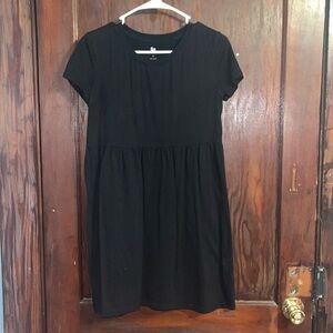 Basic Black Babydoll Dress SO size S